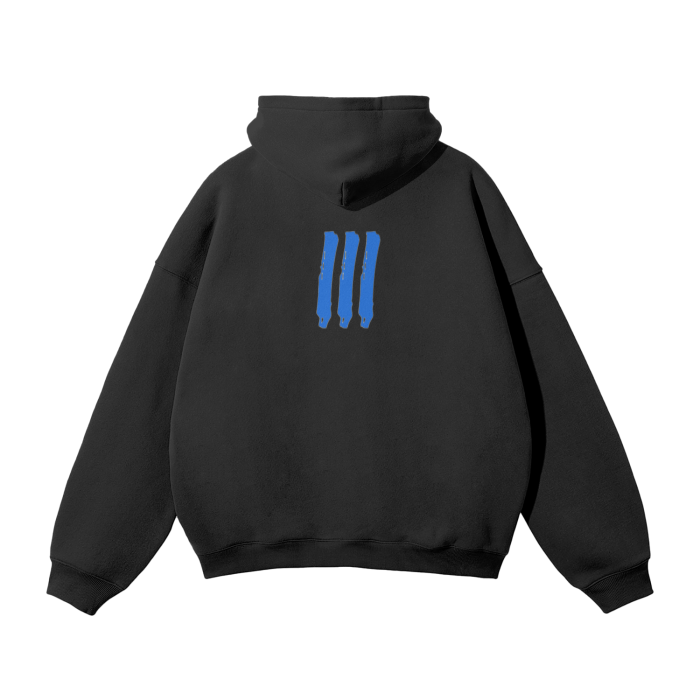 'BLU3' Oversized Hoodie